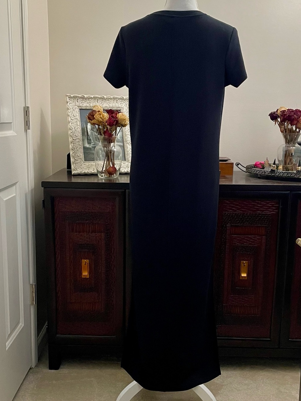 Spanx AirEssentials Side Slit Maxi Dress size Medium - Picture 5 of 10